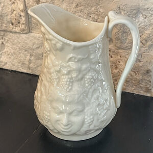 Vintage Belleek - Bacchus Creamer 4 3/4"